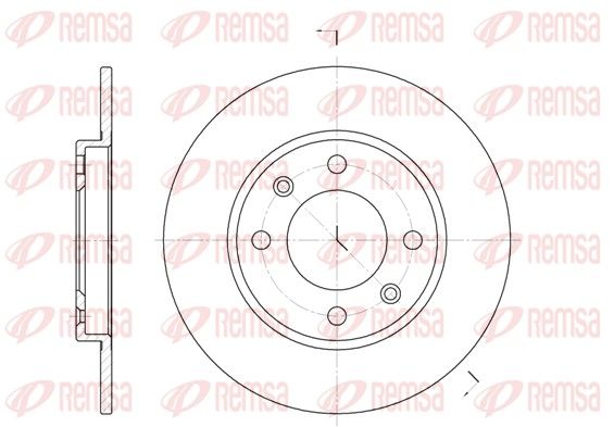 Brake Disc 6128.00