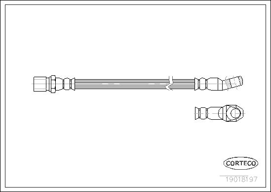 Brake Hose 19018197