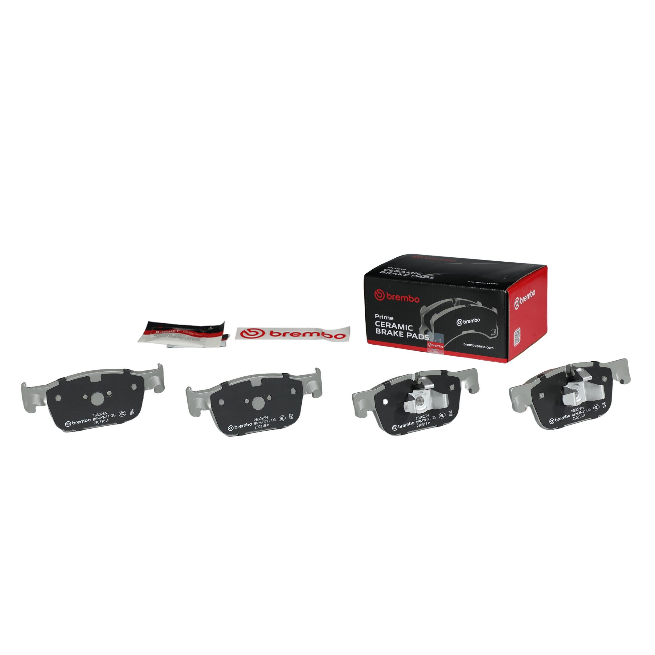 BREMBO DISC PAD -  VOLVO XC60 17- (FRT) - TecDoc 1