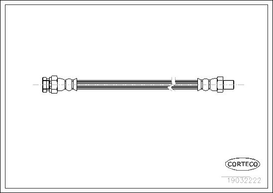 FLEXIBLE DE FREIN HYUNDAI, MITSU  0705