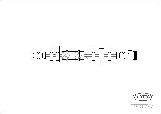 FLEXIBLE DE FREIN FIAT-FIAT L.T.  0705