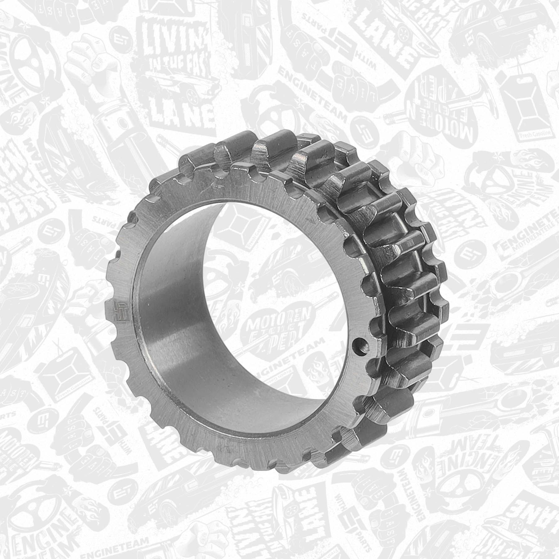 Zahnrad, Kurbelwelle