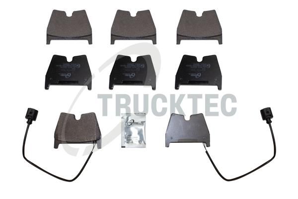 TRUCKTEC AUTOMOTIVE 07.35.287 - Bremsbelagsatz, Scheibenbremse