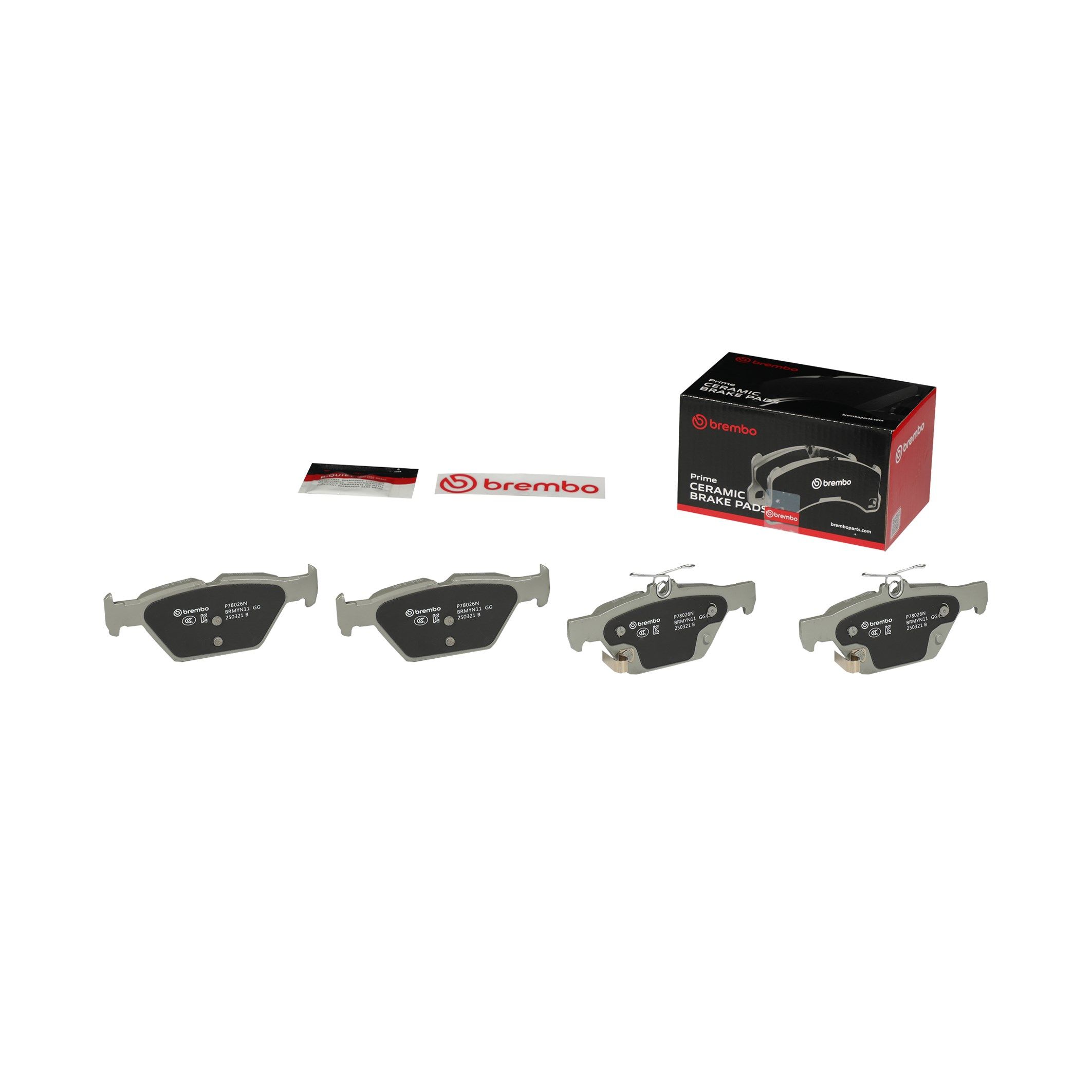 BREMBO DISC PAD -  SUBARU FORESTER SK 18- (RR) - TecDoc 1