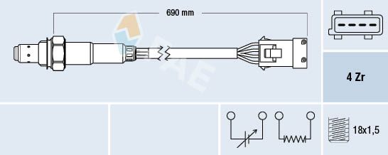 Lambda Sensor 77382