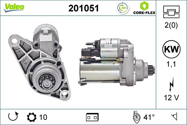 VALEO 201051 - Starter