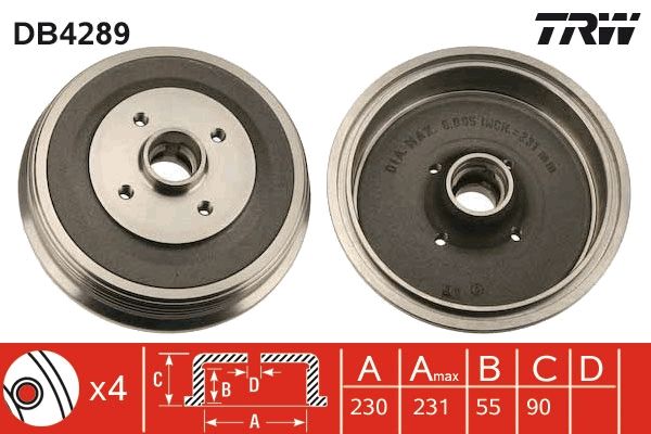 TAMBOUR DE FREIN  9900