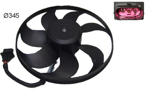 MAHLE CFF 331 000S - L&uuml;fter, Motork&uuml;hlung