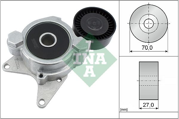 Belt Tensioner, V-ribbed belt 534 0174 10