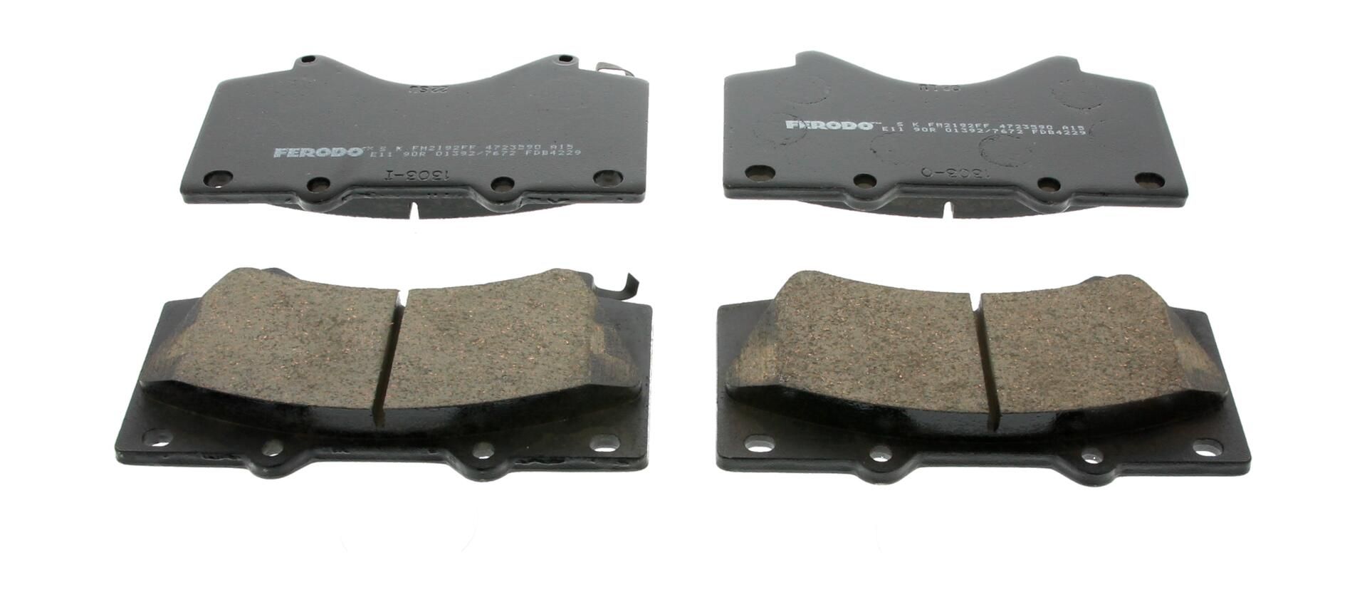 FERODO FDB4229 - Bremsbelagsatz, Scheibenbremse PREMIER
