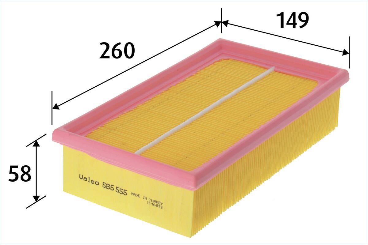 VALEO 585555 - Luftfilter