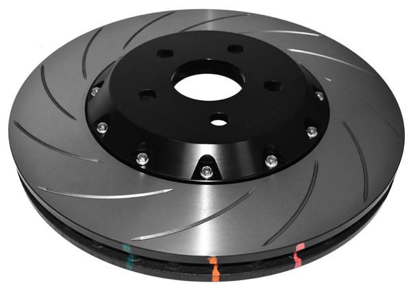 5000 Fully Assembled 2-piece Black Hat Curved Slotted Left-hand KP [ HSV VF 2013 >  F ] - TecDoc 1