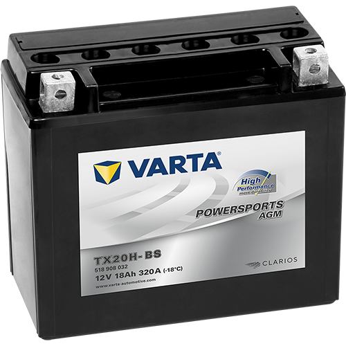Varta POWERSPORTS AGM (HP) 12V 18Ah TX20H-BS