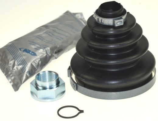 Faltenbalgsatz, Antriebswelle