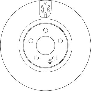 TRW BRAKE DISC - TecDoc 2