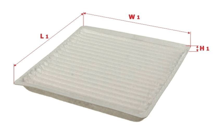 CABIN FILTER FITS RCA247P - TecDoc Only