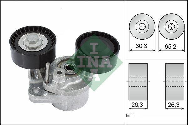 Belt Tensioner, V-ribbed belt 534 0482 10