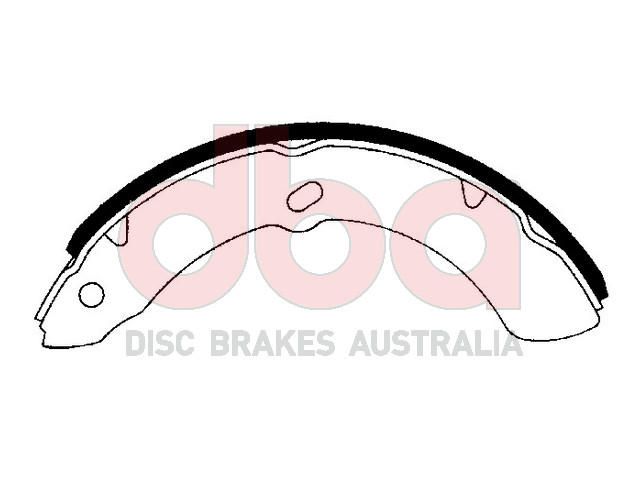 Street Series Brake Shoes [Isuzu NPR300/NPR400 300mm] - TecDoc Only