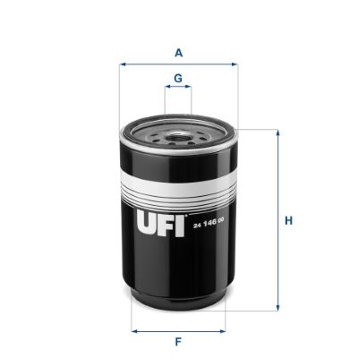 24.146.00 UFI Üzemanyagszűrő