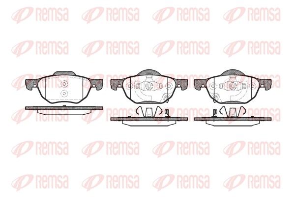 Premium Front Brake Pad Set Premium Front Brake Pad Set