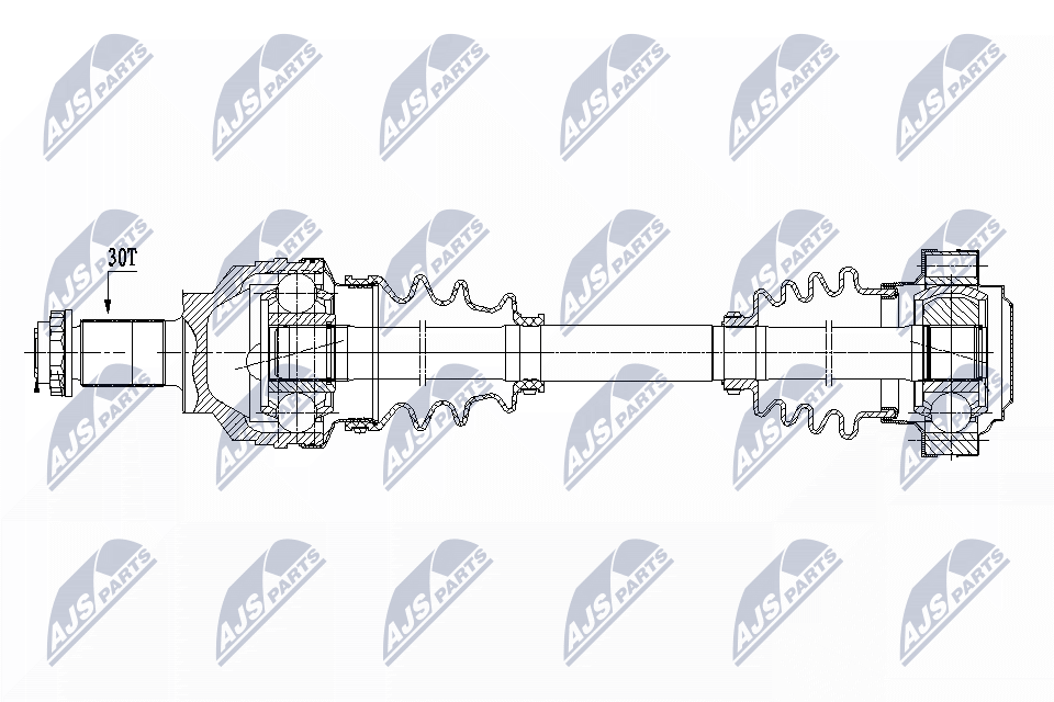 NTY NPW-BM-150 Antriebswelle