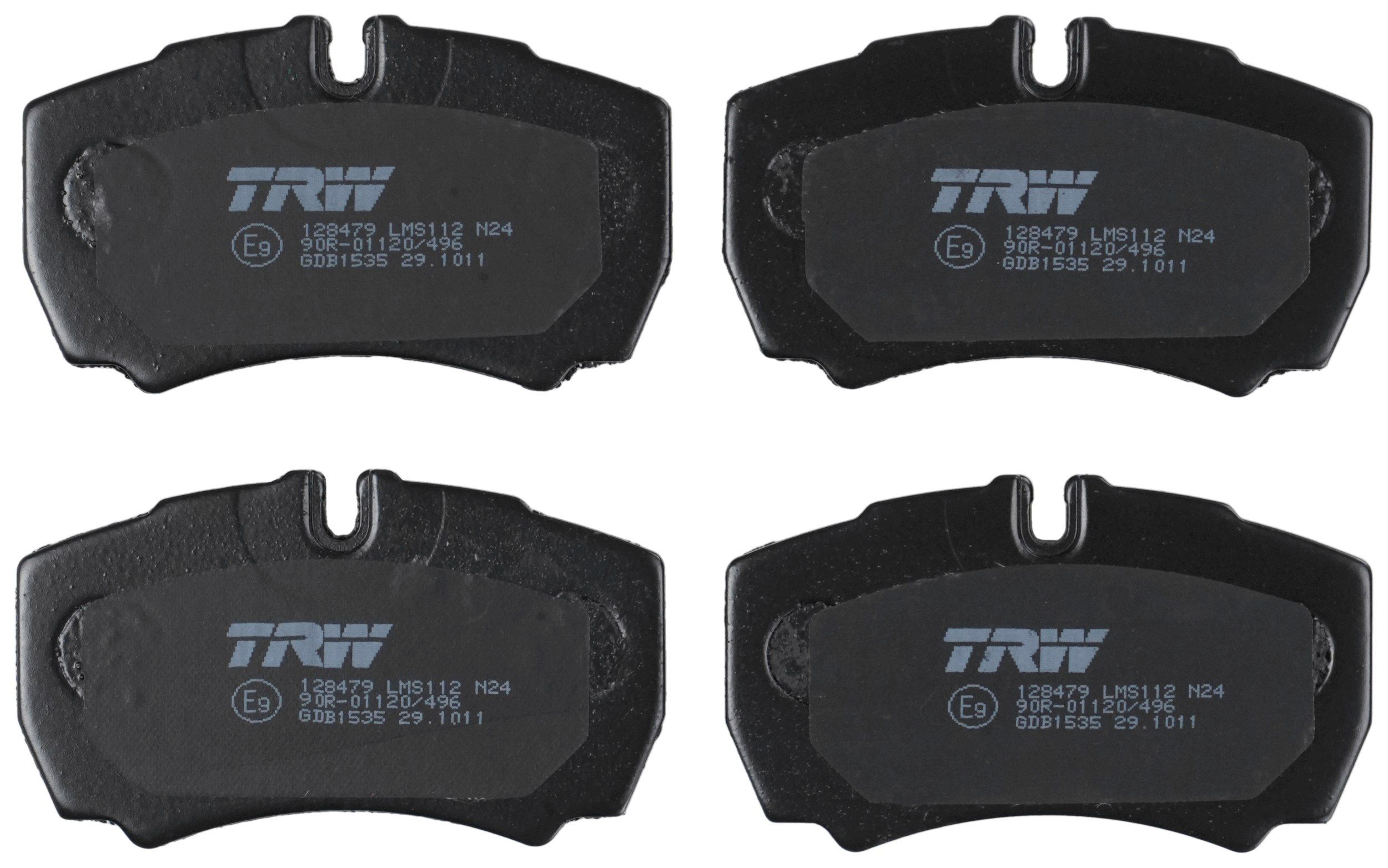 TRW DISC BRAKE PADS - TecDoc 2