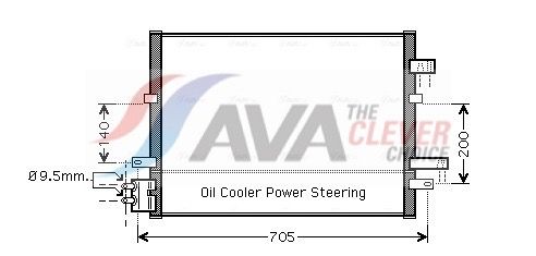AVA QUALITY COOLING FDA5377 - Kondensator, Klimaanlage