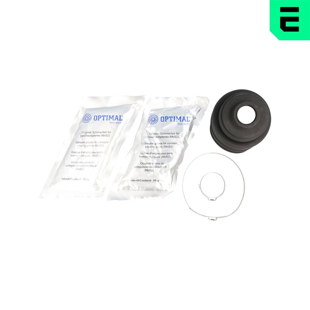 Faltenbalgsatz, Antriebswelle