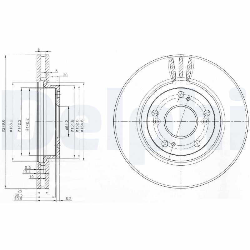 Brake Disc BG3977