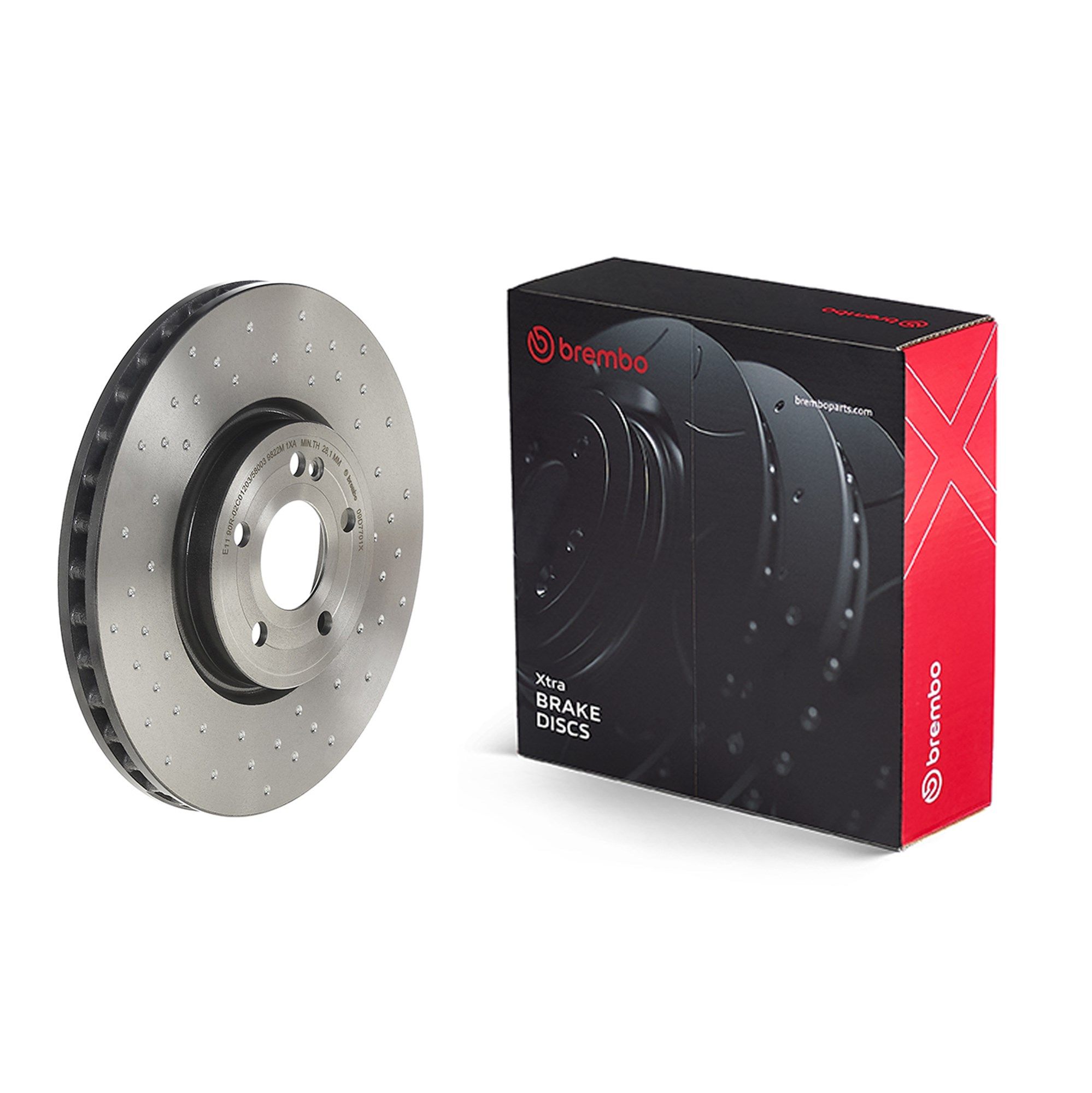 Brembo 09.D770.1X Bremsscheibe