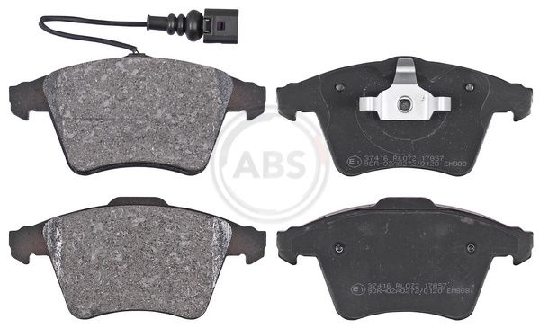 Brake Pad Set, disc brake 37416