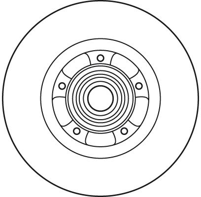 TRW BRAKE DISC - TecDoc 2