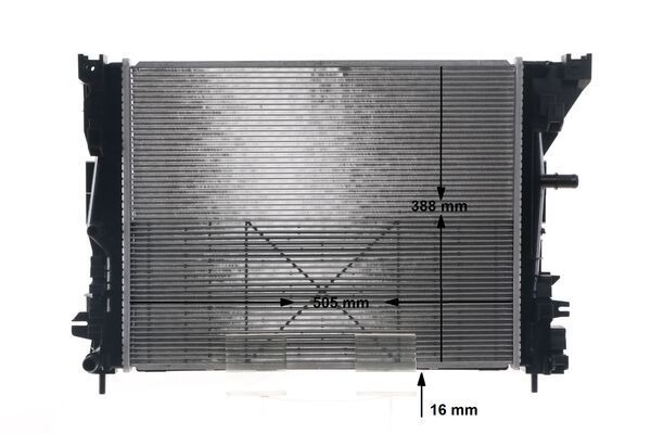 Radiador, refrigeración del motor