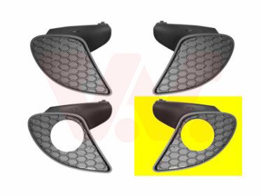 Lüftungsgitter, Stoßfänger