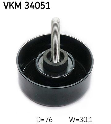 Umlenk-/F&uuml;hrungsrolle, Keilrippenriemen