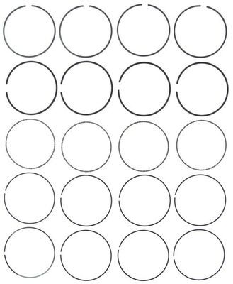 Juego de anillo para pistón