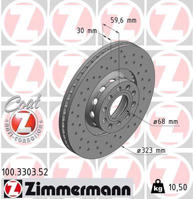 Brake Disc 100.3303.52