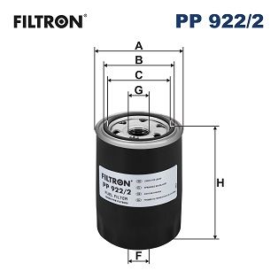 Filtron PP 922/2 Kraftstofffilter