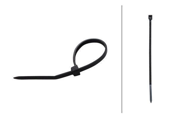 ATTACHE-CABLE PLASTIQUE NOIR  5402