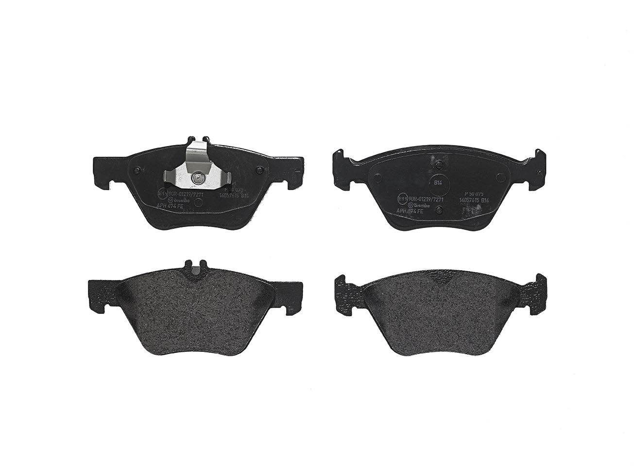 Brembo P 50 075 Bremsbelagsatz, Scheibenbremse