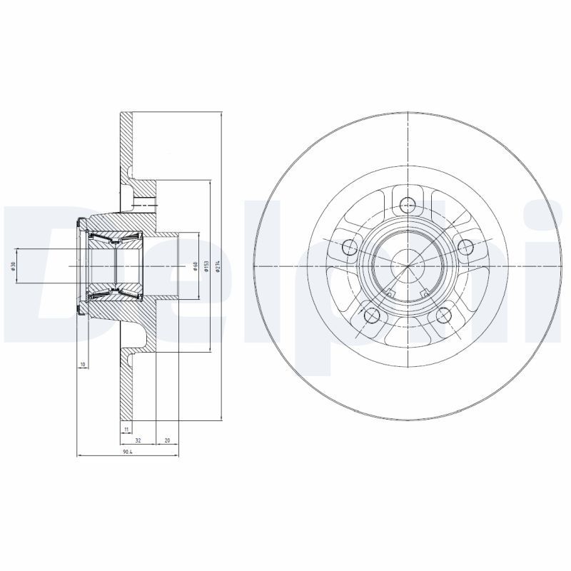 Brake Disc BG9113RSC