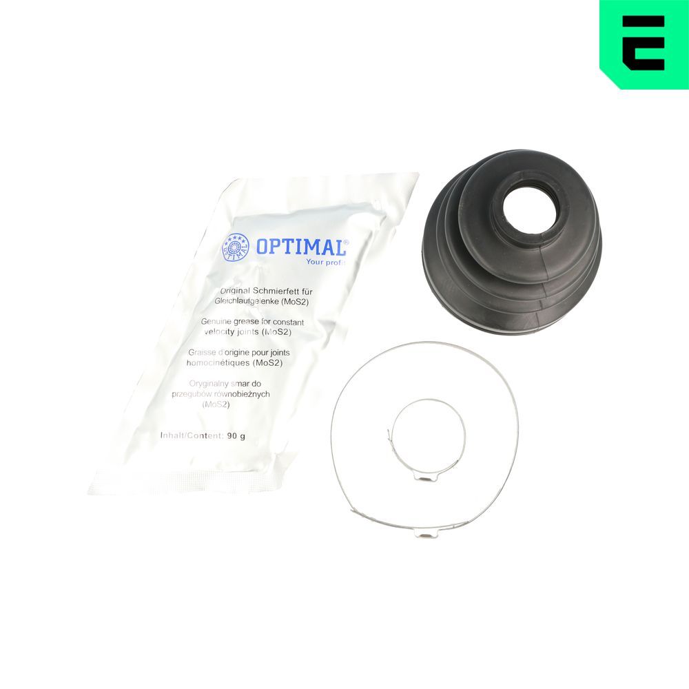 Faltenbalgsatz, Antriebswelle