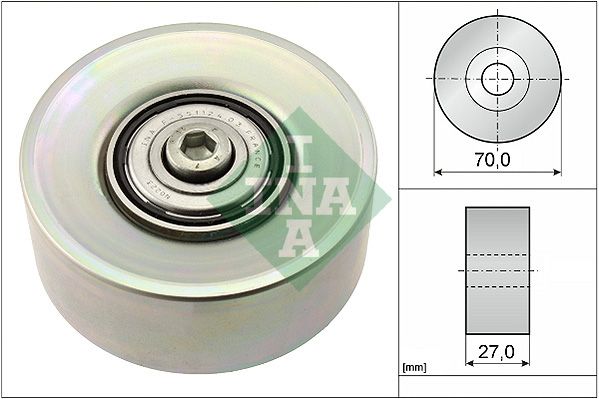 Deflection/Guide Pulley, V-ribbed belt 532 0398 10