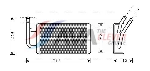Wärmetauscher, Innenraumheizung