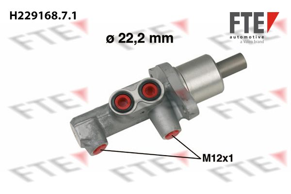 FTE 9220208 - Hauptbremszylinder