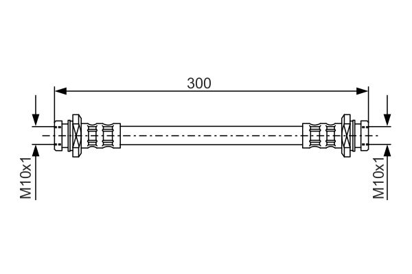 Brake Hose 1 987 476 908