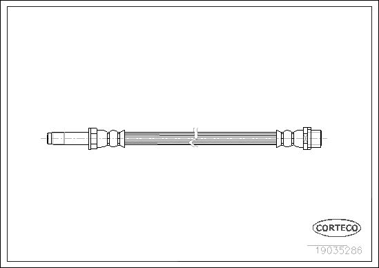 Brake Hose 19035286