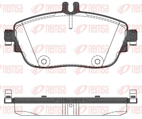 Premium Front Brake Pad Set Premium Front Brake Pad Set