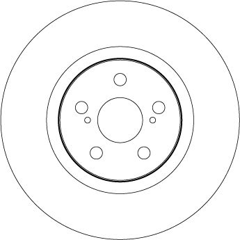 TRW BRAKE DISC - TecDoc 2