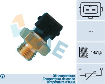 Sensor, Öltemperatur